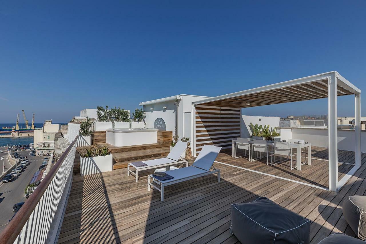 Ferienwohnung Attico Sul Porto Antico Monopoli Exterior foto